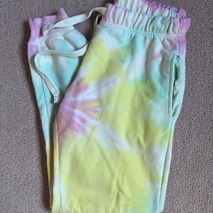 tie dye sweatpants
